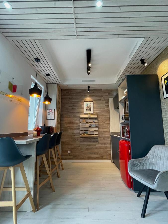 Voyage Cubic Adults Only Leilighet Sibiu Eksteriør bilde