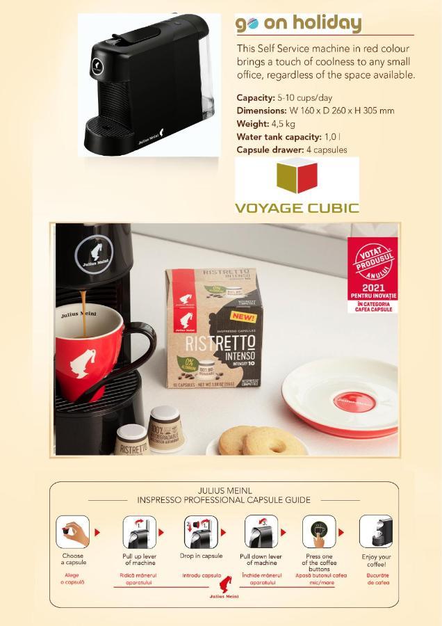 Voyage Cubic Adults Only Leilighet Sibiu Eksteriør bilde